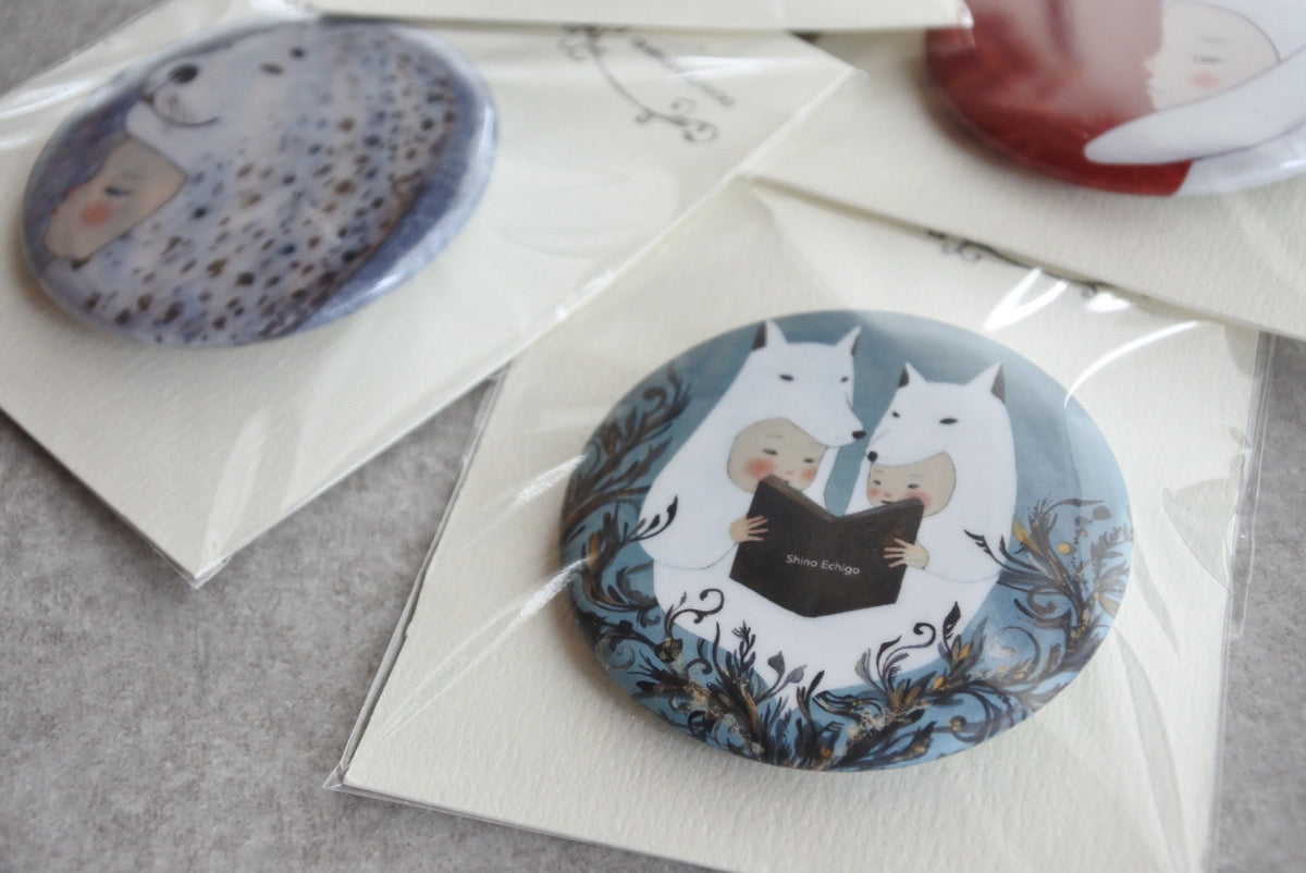 越後 しの|缶バッジセットC