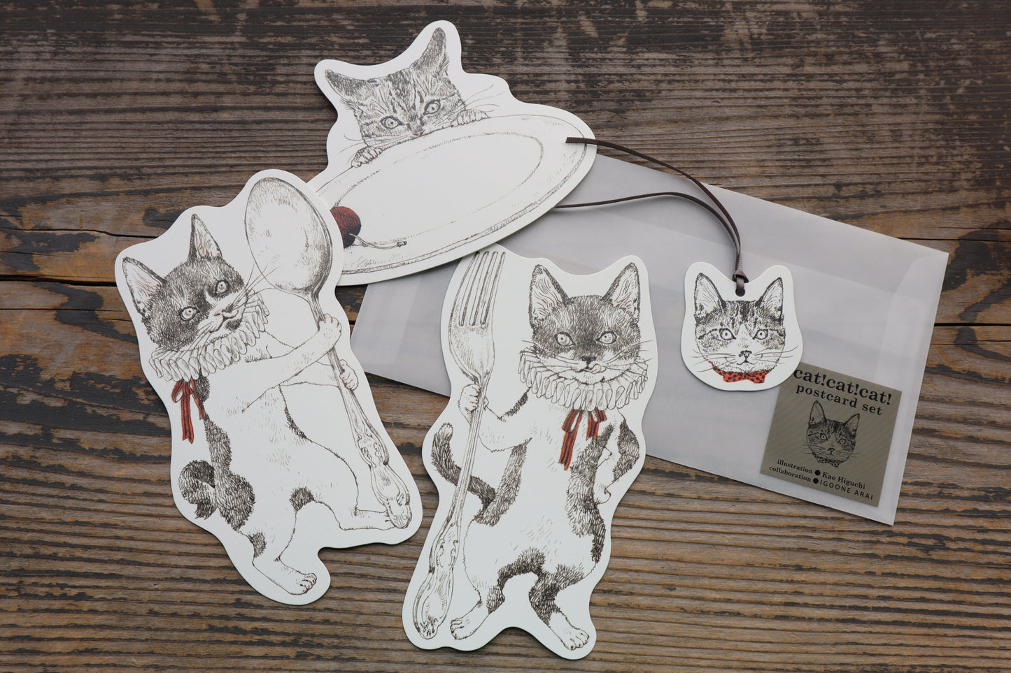 樋口 佳絵|cat!cat!cat!ポストカード