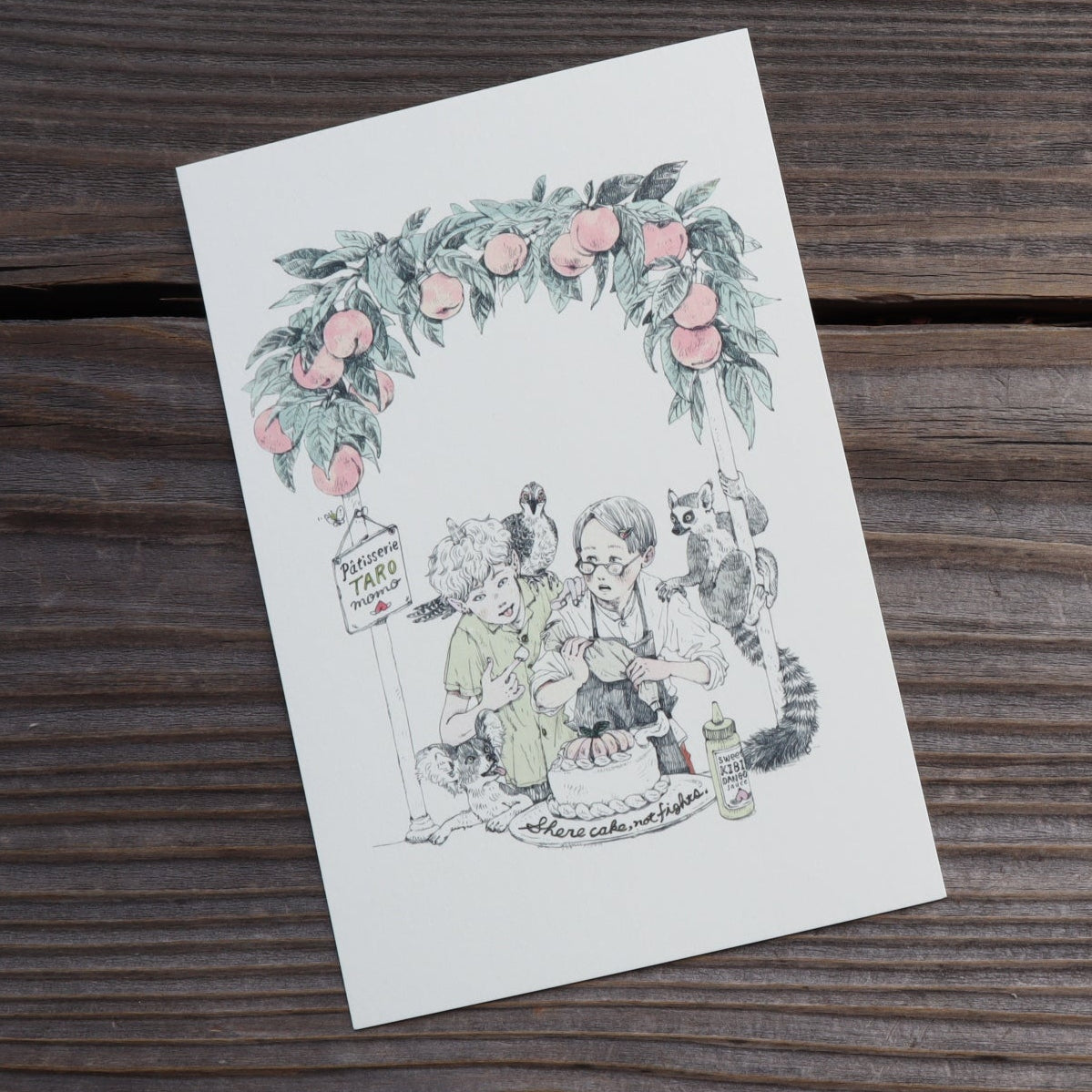 【当店限定販売】樋口 佳絵｜"MOMO FAIR" POST CARD SET