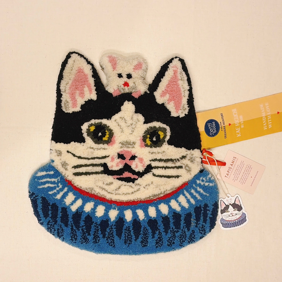 樋口佳絵 × Doing Goods｜Cat Rug