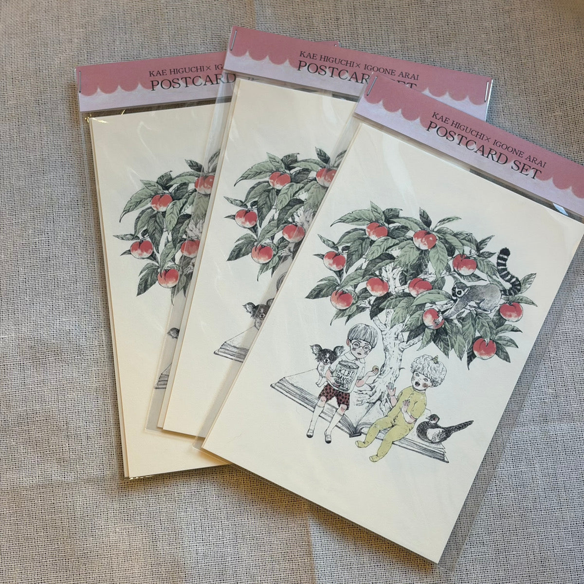 【当店限定販売】樋口 佳絵｜"MOMO FAIR" POST CARD SET