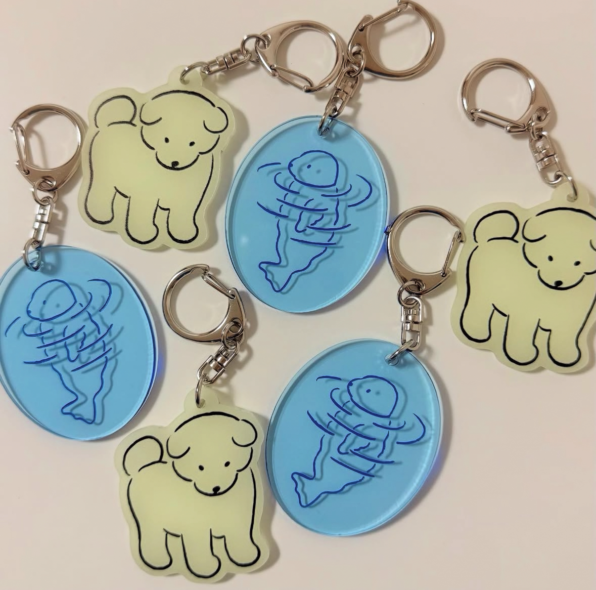 oyasmur｜アクリルキーホルダー